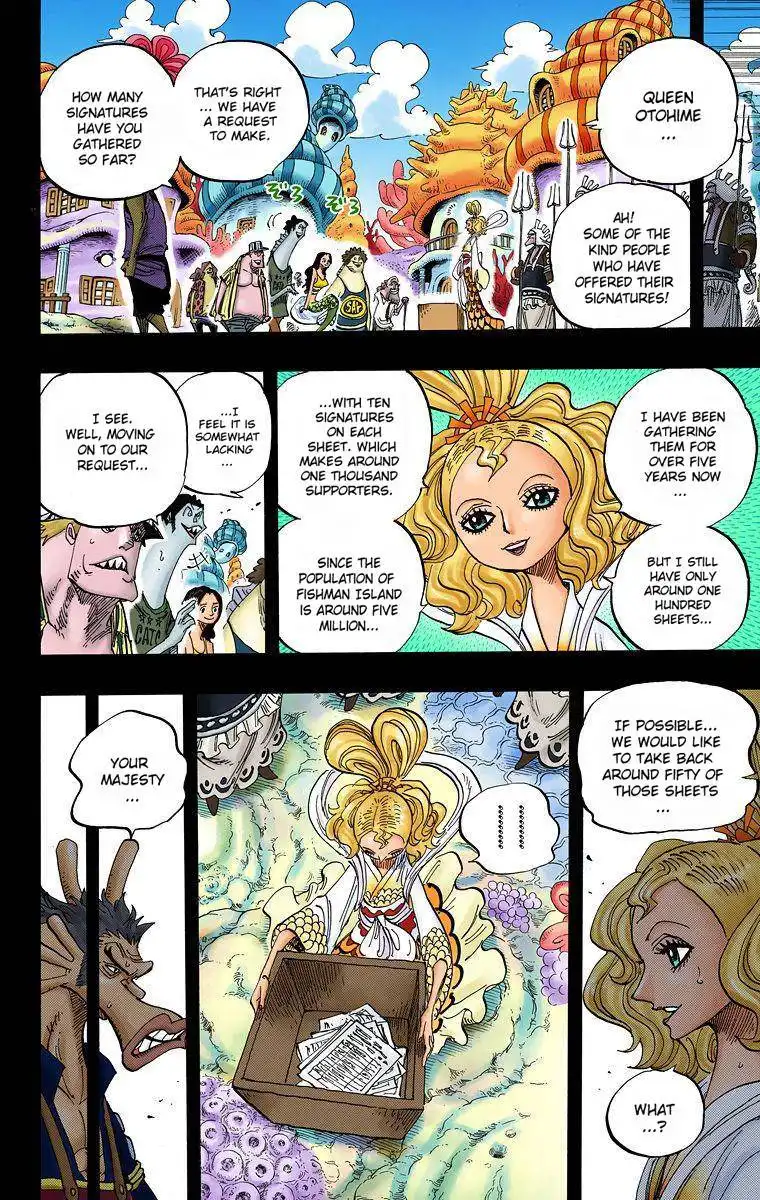 One Piece - Digital Colored Comics Chapter 624 10